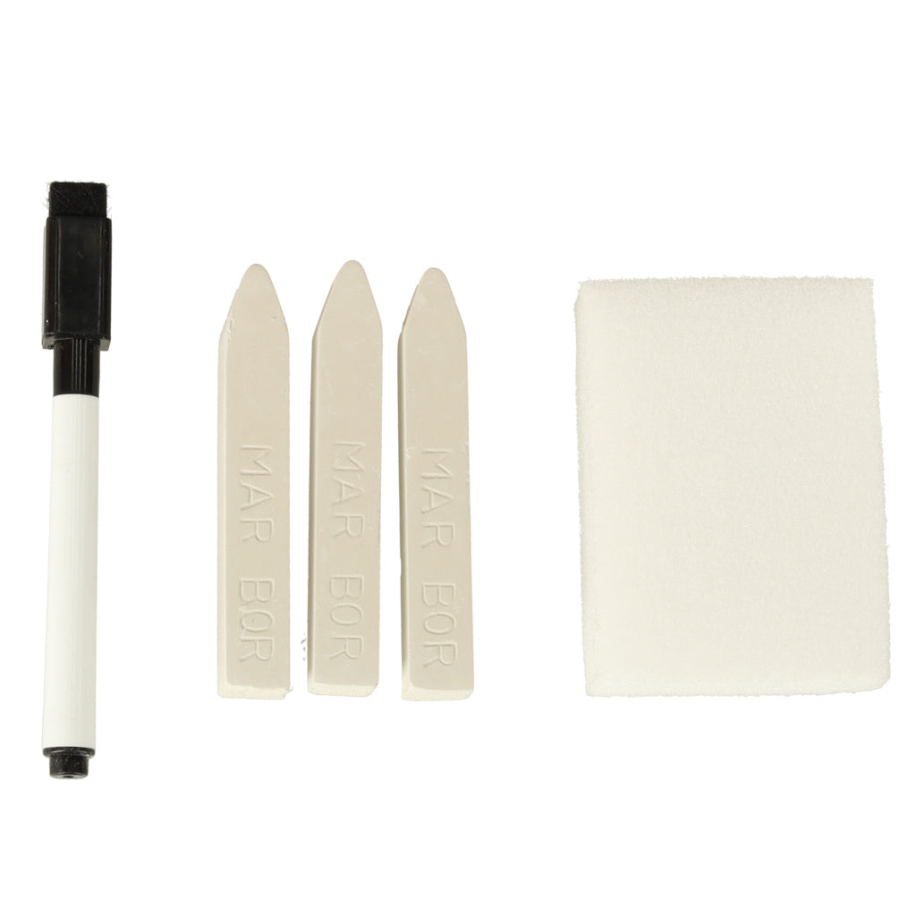 Tablica magnetyczna kredowa drewniana liczydło literki 30x56x90cm