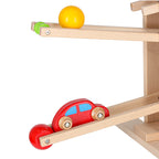 Tor kulkowy drewniany kulodrom montessori XXL