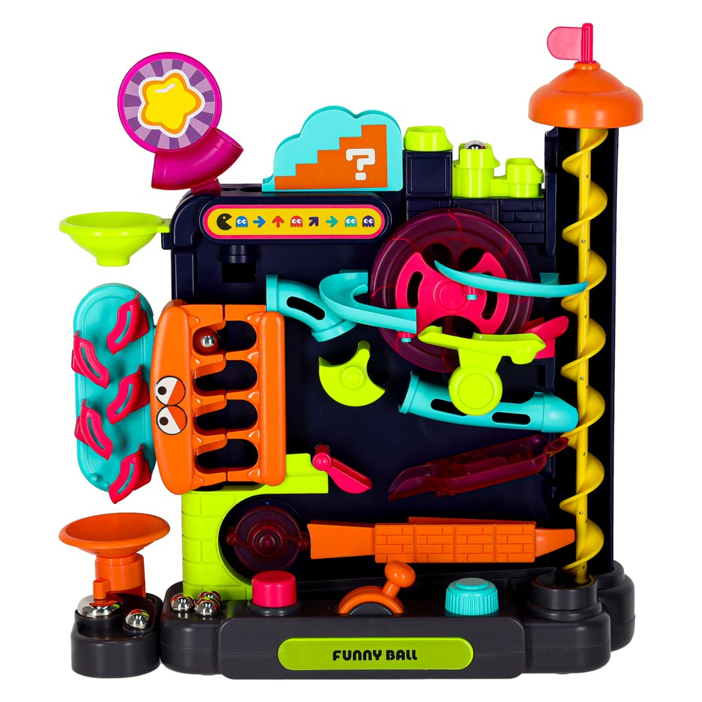 Gra zręcznościowa tor kulkowy z przeszkodami dla kulek