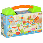 Wkrętarka wiertarka śrubki klocki konstrukcyjne zestaw majsterkowicza walizka 181 elementów