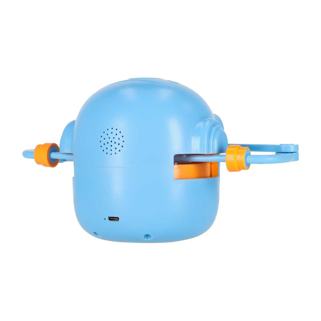 Interactive Educational Drawing Robot with Flashcards and Markers – Blue