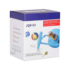 Interactive Educational Drawing Robot with Flashcards and Markers – Blue
