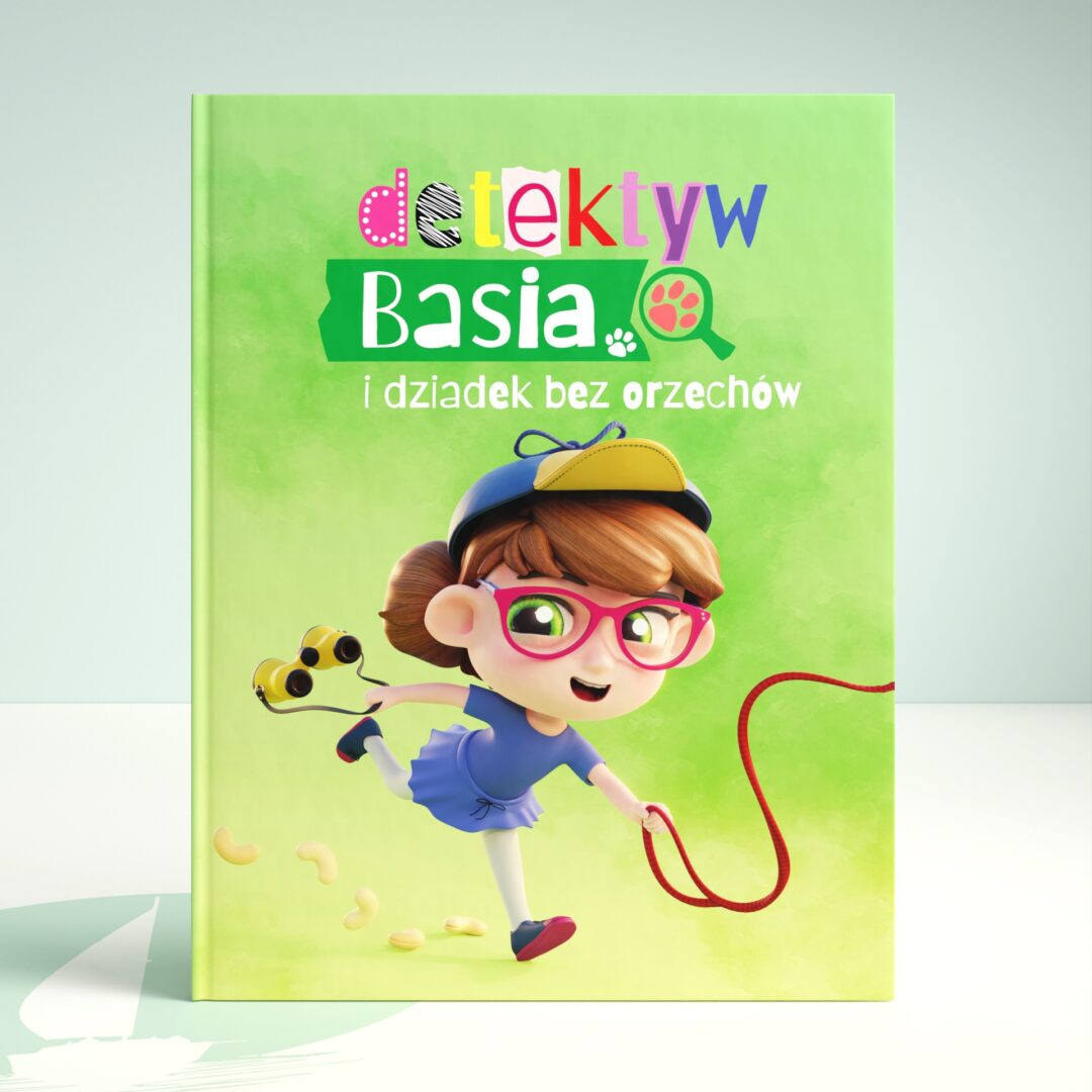 Pełny zestaw Detektyw Basia – okładka książki Detektyw Basia i dziadek bez orzechów.