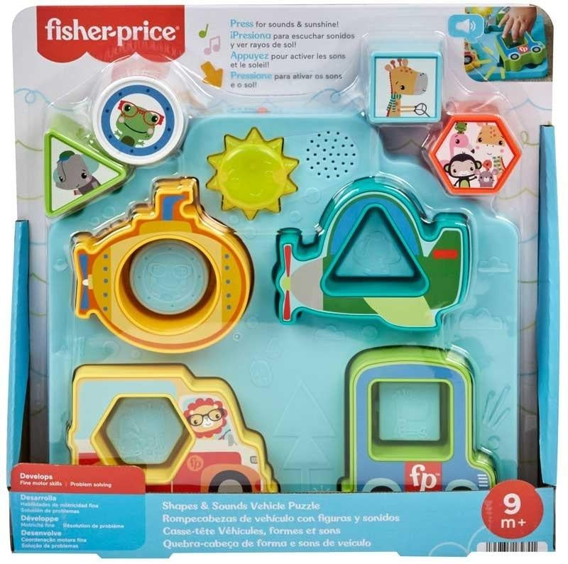 Fisher Price Układanka Pojazdy i kształty