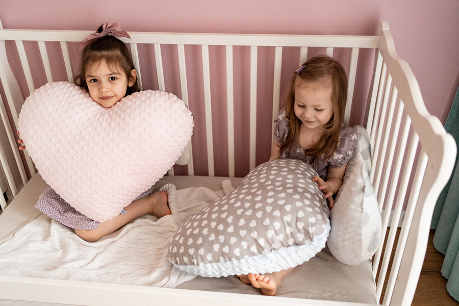 Dream Pillow poduszka SERCE plusz minky 50 x 60 cm 1 szt.