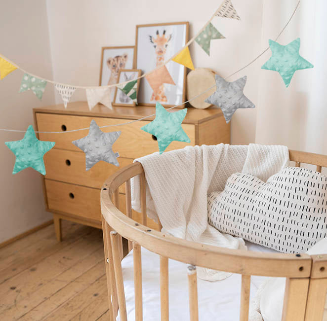 Dream Pillows girlanda pluszowa GWIAZDKI