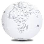 Piłka Balonowa Globus Państwa Świata do kolorowania ENG