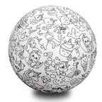 Piłka Balonowa do kolorowania JEDNOROŻCE 30 cm