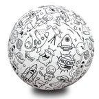 Piłka Balonowa do kolorowania KOSMOS 30 cm