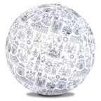 Piłka Balonowa do kolorowania XXL Akson seria miasta: KRAKÓW