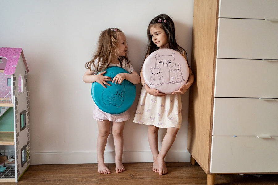 Poduszki ekoskóra ZWIERZĄTKA LENIWIEC 3 cm 1 szt.