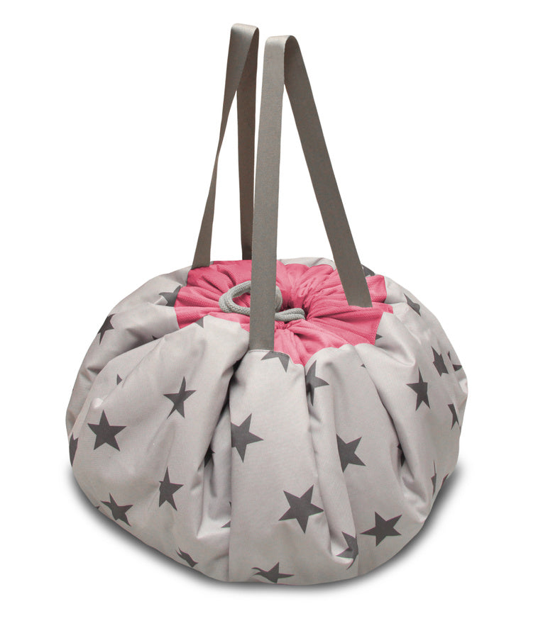 Worek mięciutka mata na zabawki 3w1 wzór GWIAZDKI