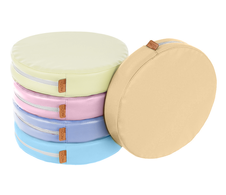 Zestaw poduszek EKOSKÓRA Premium PASTEL 5 szt.